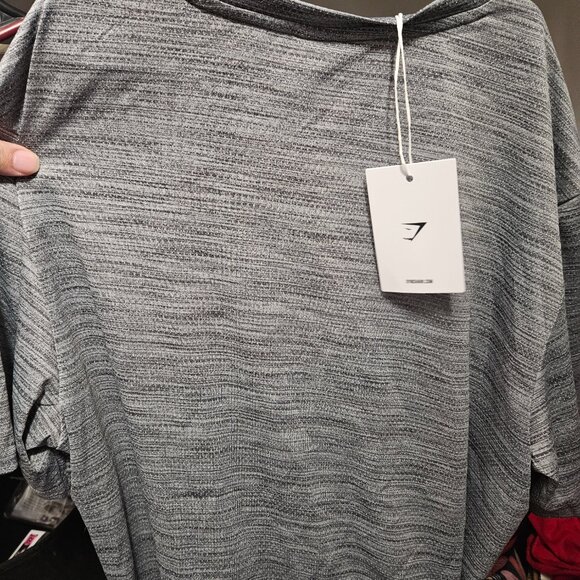Gymshark Arrival Tee Shirt Short Sleeve New XL Grey - Picture 3 of 3